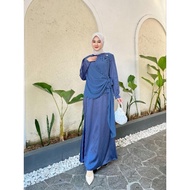 ASKA.ID - YURA DRESS SILK LAYER SEQUENCE