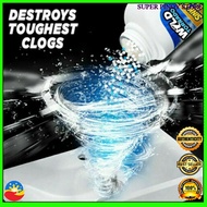 Original wild tornado powerful sink &amp; drain cleaner high efficiency unclog drainage clog remover and cleaner liquid sosa dran decloger baradong lababo gleam liquid drain sosa super remover pipeline toilet to clear dissolves grease Clog Remover