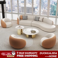 Curved Sofa Hotel Lobby VIP Club Rest Area Reception Guests Curved Sales Office Negotiation Sofa