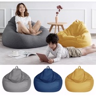 Classic Bean Bag Sofa Cover, Lazy Lounge Bean Bag Cover Got Adults And Kids Without Filling