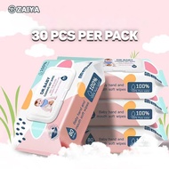 CLEANING WET WIPES 30 Pcs Non Alcohol Baby Wipes / Baby Wet Tissue Anti Bacterial Alcohol Free Wet T