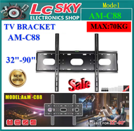 The TV bracket (32-90). Universal Flat Panel Wall Mount LCD LED Fixed 32"-90" TV Bracket Heavy Duty