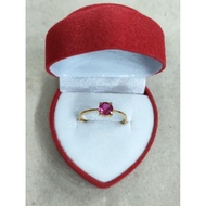 MATA MERAH 1 gram red eye ring, 1 gram light gold