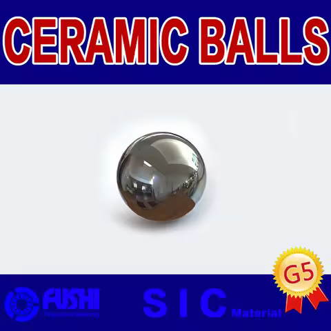 SIC Ceramic balls 1.588 2.381 3 3.175 3.969 4 4.763 5 5.953 6 ( 10 PC) Silicon Carbide G5 Precision 