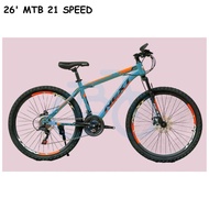 26 Inci Basikal MTB (21 Kelajuan) / 26 Inch Mountain Bike MTB Bicycle (21 Speed)
