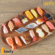 LANFY Simulation Sushi Model, Japanese Food Rice Ball Simulation Kitchen Toy, Tuna Pretend Play Cook