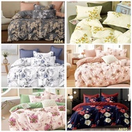 SET CADAR COMFOTER 7IN1 QUEEN KING COTTON