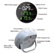 Set Can Alarm Dust Detector Detector Alarm Sensor Laser Value Three-in-One PM2.5 5K22