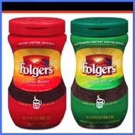∏ ∞ § FOLGER'S CLASSIC ROAST/DECAF COFFEE 8 oz