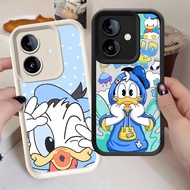 G-76 Donald Duck Casing for Realme 14 14T 14X 9i C35 C31 Narzo 50A 5G Black and WhitePrime