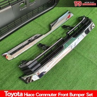 กระจังหน้า รถตู้ hiace 2019 2020 2021 2022 hiace 300 สีชุป 2 ชิ้น บน+ล่าง