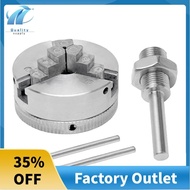 Mini Lathe Chuck Set, Z011 Extension Three Jaw Chuck and Connecting Rod Set, Electric Drill Chuck