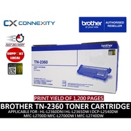 Brother TN-2360 Black Toner Cartridge Brother Toner Cartridge Brother TN 2360 Brother TN2360 Brother