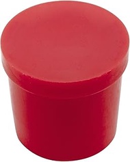 Caplugs ZRP9Q2 Plastic Type K Copper Tubing Plug. K-RP-9, PE-LD, Cap OD 0.91" Plug ID 0.834", Red (P