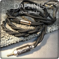 “Daphnis”16絞鍍純銀 耳機線 可 訂製 mmcx cm 2pin a2dc 等 插針3.5 2.5 4.4 6.35 Rca xlr 升級線 lightning Type-C 等 插頭 耳機升級線