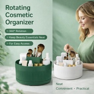 Rotating Makeup Tool Storage Box Desktop Organizer Holder 2 Pencil Stationery Colors Available U0B6