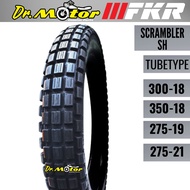 FKR TAYAR TYRE SCRAMBLER SH TUBETYPE TUBE TYPE 300 18 350 275 19 TIRE TIRES MOTO MOTORCROSS KROSS KE