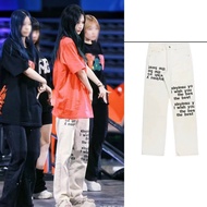 SNH48 Yuan Yiqi Retro Loose Pants - Stylish & Versatile Women's Trousers