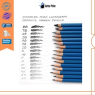STAEDTLER PENCIL 2B 3B 4B 6B 7B 2H 4H 6H BLUE