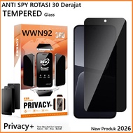LAYAR NEW 2026 Privacy+ Tempered Anti SPY 360" Degree OPPO A5 2025 A5i/ A5i Pro/ A5x/ A5 Pro/ A3 NFC