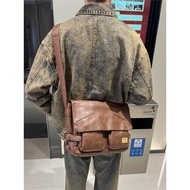 sling bag sling bag man Korean Retro ins Street Wear Male Female Student Messenger Bag
