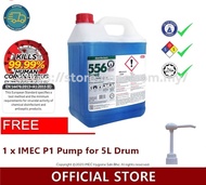 IMEC 556 Guard - Sanitizer and Disinfectant for Surfaces Wiping Mopping Spraying &Fogging EN 14476 H