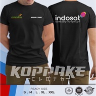 Mandau PT Mandiri Utama Power Nusantara Indosat OOREEDO HUTCHISON T-shirt Free Your Name Company Clo