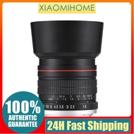 85mm Fixed Focus Camera Lens F1.8 Large Aperture Manual Focus with EF Mount 7 Groups 10 Elements Compatible with Canon EOS Rebel T8i T7i T6 T3i T2i 4000D 2000D 1300D 850D 800D 600D