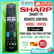 Sharp Smart TV Remote Control RNF05 Sharp Smart TV Google TV Remote control original