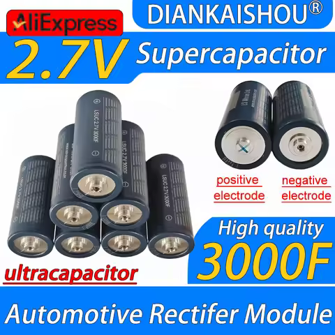 Original LSUC 2.7V 3000F Super Farad Capacitor DIY 12V 24V48V Car starting Spot Welding Machine Car