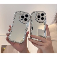 Silver mirror Melting Wavy Case iphone 7 iphone 7 Plus