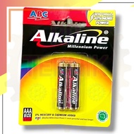 New!! Baterai AA ABC Alkaline 1 PCS / Battery AA Alkaline / AA ( BISA COD )