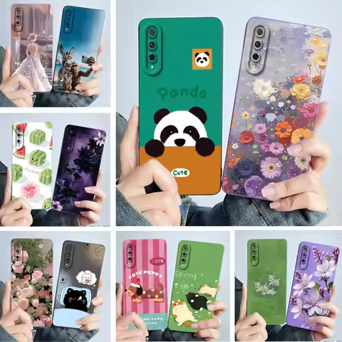 Case For Huawei Y9s 2019 Y9 2019 Y9 Prime 2019 Fundas Panda Sweet Girls Cats Silicone Soft Back Cove