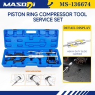 Masdsi 8PCS CV Axle Puller Tool Set with 5/8"-18 Slide Hammer & Adapter, CV Joint Puller with 63mm 4
