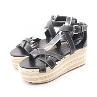 【二手，A級】 LOEWE女士 Gate 皮革涼鞋