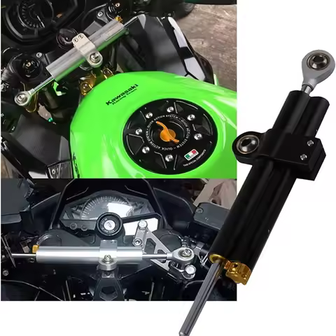 Suspension Steering Dampers For Ohlins Kawasaki MT07 MTO9 ZX6R Yamaha YZF-R6 YZF-R3 TDR 250 CS3C CS5