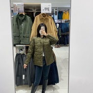 UNIQLO Leo ชุดสำหรับทั้งหญิงและชายคู่แบบหลวมน้ำหนักเบาเสื้อขนเป็ดคู่สไตล์เกาหลีของแท้เสื้อแจ็คเก็ตกั