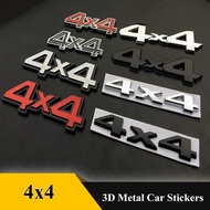 3D Metal 4X4 labeling Car Truck Emblem Badge Decal Chrome Car Styling For Toyota HIGHLANDER Tundra L