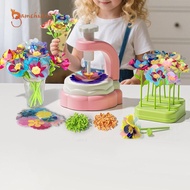 [Gamchiano] DIY Fabric Flower Bouquet Kit DIY Craft Kit for Kids Ages 4-8 Preschool