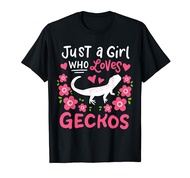 Leopard Gecko Just A Girl Who Loves Geckos Gift T-Shirt