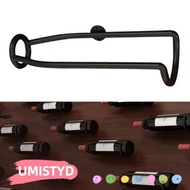 UMISTYDREAMUM9U Decorative Frame, Ironwork Single Red Wine Rack, Creative Wine Rack Suspension Wall 