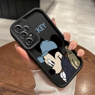Hp Case Samsung Galaxy A33 5G A34 5G A53 5G A54 5G A23 A32 Case Phone Case Couple Cartoon HP Mickey And Minnie With anti drop Silicone Case