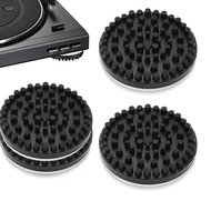 4 Pack HiFi Speaker Stand Feet Pads Subwoofer Isolation Feet Amplifier Feet for Audio CD AMP HiFi Su