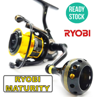 PESCA - RYOBI Maturity Fishing Reel 1000 2000 3000 4000 5000 6000 5.1:1/5.0:1 Gear Ratio 5 Stainless Steel Ball Bearings Fishing Reel