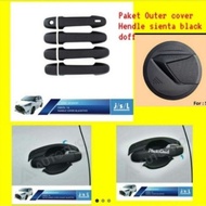Ready OUTER COVER DOOR HANDLE And TANK COVER TOYOTA SIENTA Black