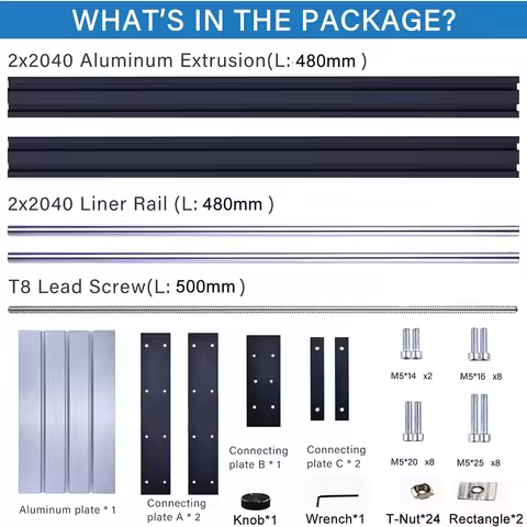 AA91 CNC 3018 Engraver Upgrade Kit Upgrade 3018 to 3040 for X-Axis Upgrade & Y-Axis Extension