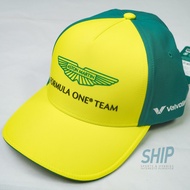 HIJAU 2025 ASTON MARTIN BRITISH GP cap F1 hat new formula 1 green fernando anso lance stroll adrian 