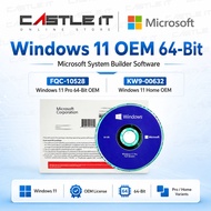 Microsoft Windows 11 Home Pro 64 Bit OEM DVD English Software Operating System