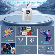 Mini projector T6 Full HD projector WiFi6 Bluetooth5.0 Android11.0 watch YouTube movies