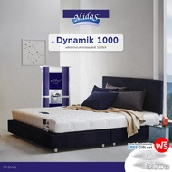 Midas ที่นอนยางพาราแท้ไฮบริด รุ่น Dynamik 1000 หนา 7 นิ้ว ยางพารานำเข้าจากประเทศเบลเยี่ยม แถมฟรีหมอน